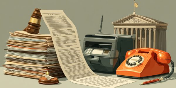 Online faxing for legal professionals